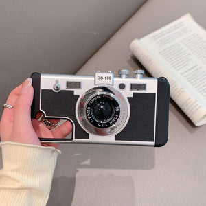 Samsung Galaxy S24 3D Retro Vintage Camera Case Cover