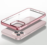 iPhone 15 Series Cristal Clear Chrome Case