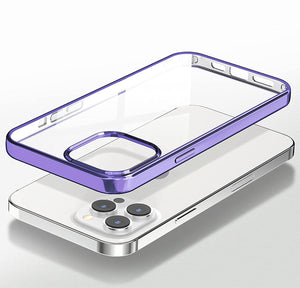 iPhone 15 Series Cristal Clear Chrome Case