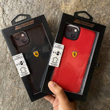 Ferrari Sports Car Logo Sidestich Design iPhone Cover