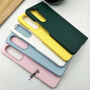 Samsung Galaxy Z Fold 5 Pastel Silk Hard Shell Case Cover