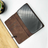 iPhone Premium Pu Leather Flip Case Cover