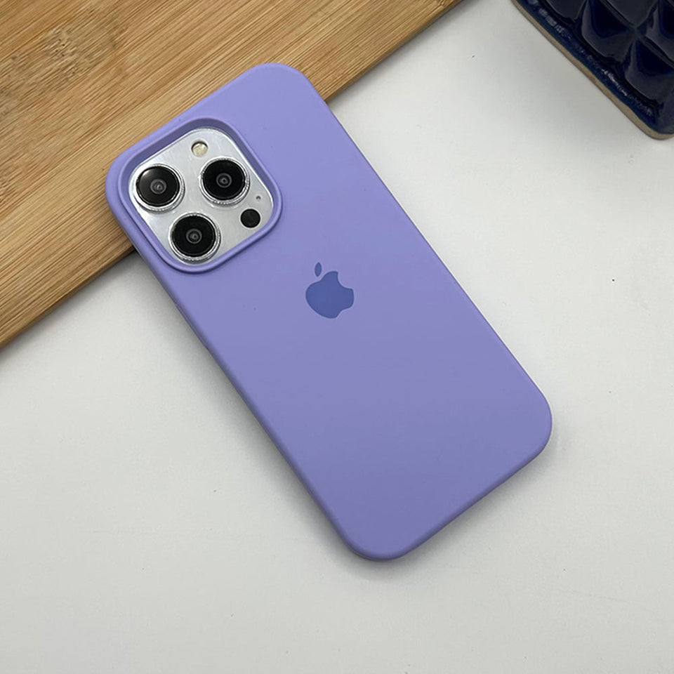 iPhone 15 series liquid Viola silicone case