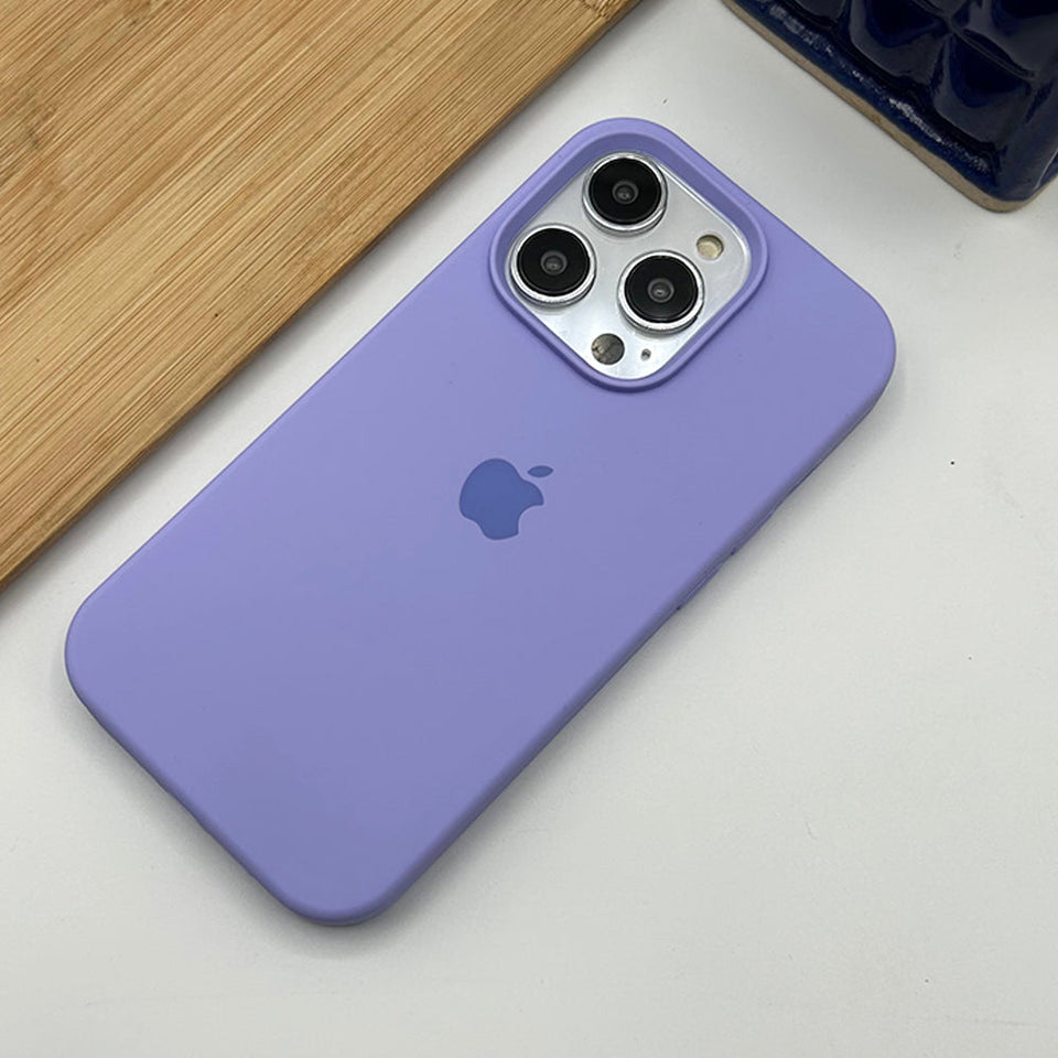 iPhone 15 series liquid Viola silicone case