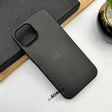 iPhone Luxury Leather Texture With Logo Shockproof Case