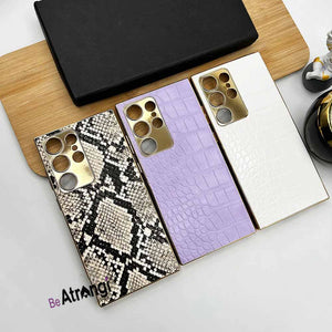 Samsung Galaxy S23 Ultra   Pattern Leather  Cover