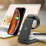 3 in 1 Fast wireless Charging Station ( 15W )