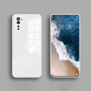Rangbizz  Frosted Glass Case for OnePlus