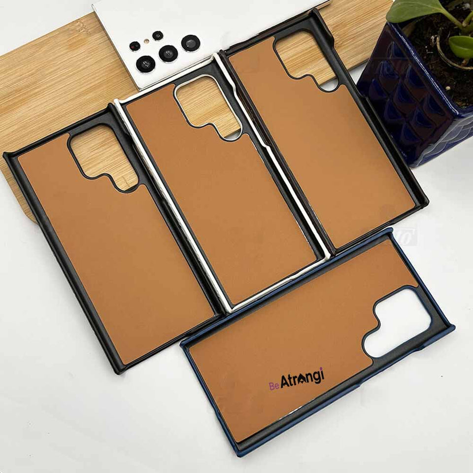 Samsung S22 Ultra Luxury GG Fashion Leather Brand Case Cover