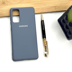 Samsung Galaxy Liquid Silicone Case Cover ( Azure )
