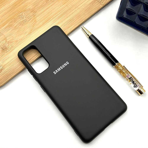 Samsung Galaxy Liquid Silicone Case Cover ( Black )