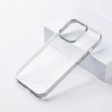 iPhone 15 Series Cristal Clear Chrome Case