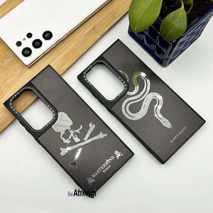 Samsung Galaxy S23 Ultra Skull and Snake design Case