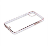 Iphone silicone White Chrome case